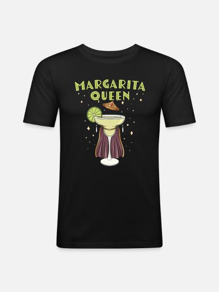 Mexican cocktail alcohol drinker - Men's Slim Fit T-Shirt - black