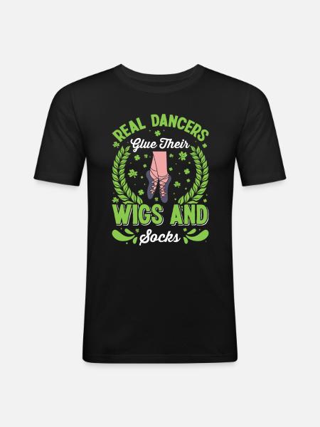 Irish Dance Irish Dancing - Men's Slim Fit T-Shirt - black