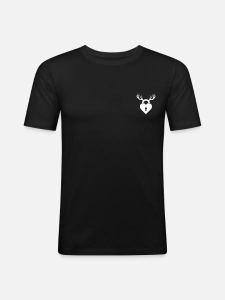 Cuckold - Men's Slim Fit T-Shirt - black