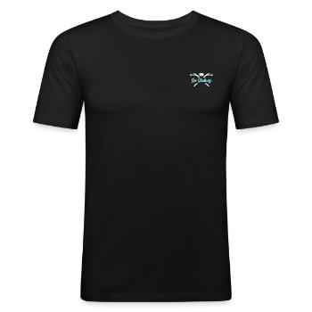 Eishockey Hockey sur glace - T-shirt près du corps Homme - noir - Devant - Nik (191cm)