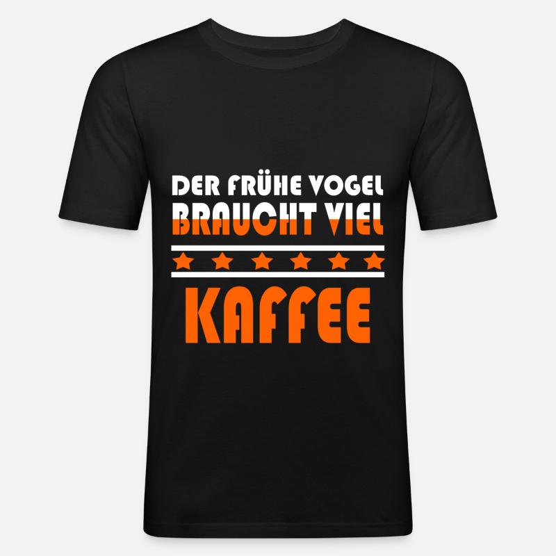 German5 - Männer Slim Fit T-Shirt - Schwarz