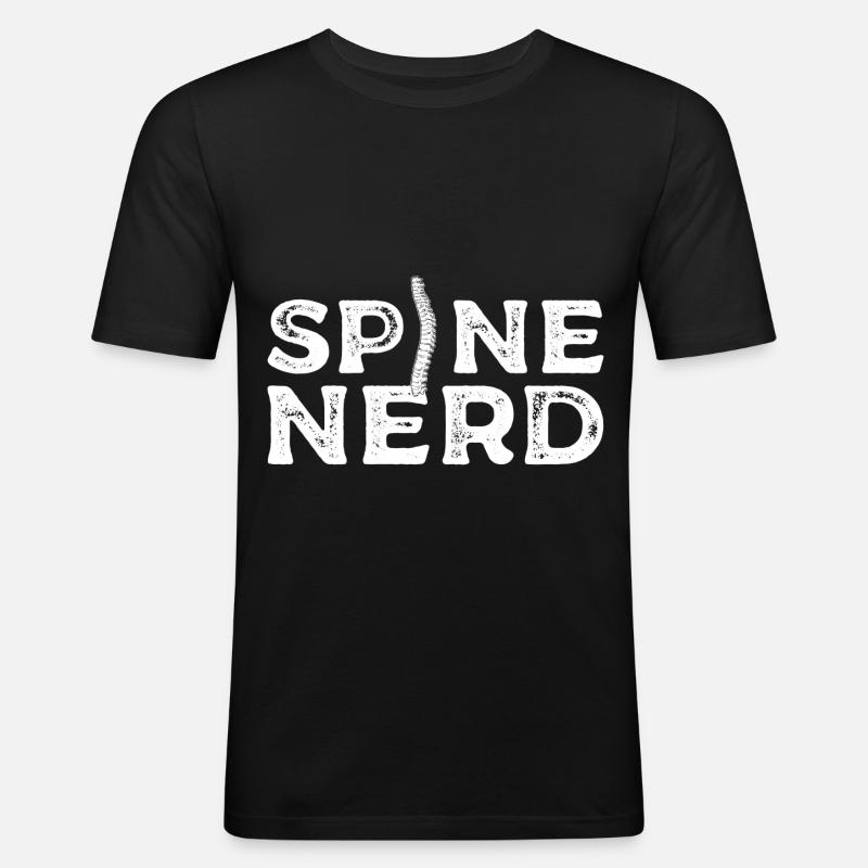 Physiotherapeut - Männer Slim Fit T-Shirt - Schwarz