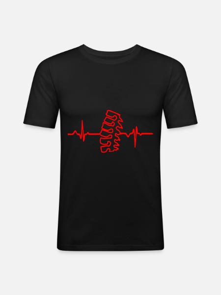 Physiotherapist Chiropractor Physiotherapy - Men's Slim Fit T-Shirt - black