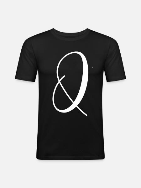 Q - Men's Slim Fit T-Shirt - black