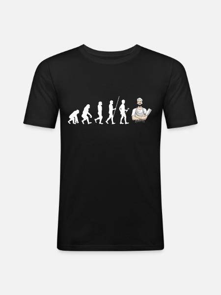 Butcher - Men's Slim Fit T-Shirt - black