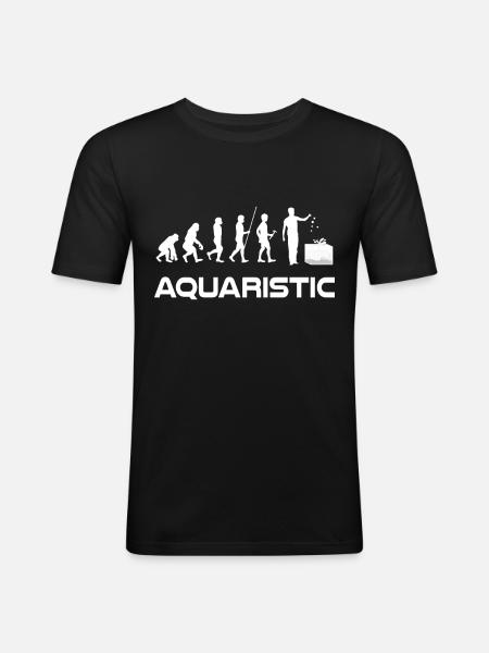 Aquarium - Men's Slim Fit T-Shirt - black