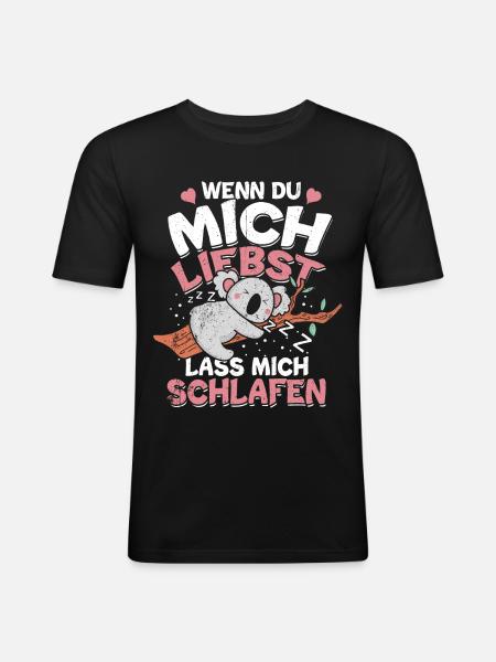 Koala - Men's Slim Fit T-Shirt - black