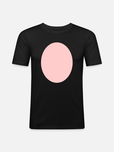 Pink County - Men's Slim Fit T-Shirt - black