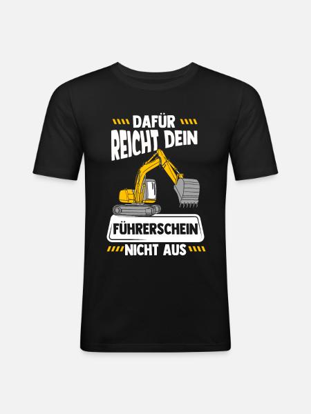 Bagger - Männer Slim Fit T-Shirt - Schwarz