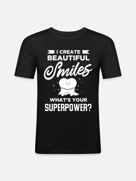 Dentist - Men's Slim Fit T-Shirt - black