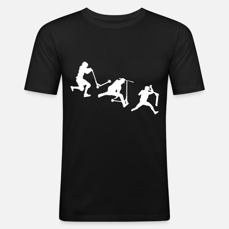 Scooter - Männer Slim Fit T-Shirt - Schwarz