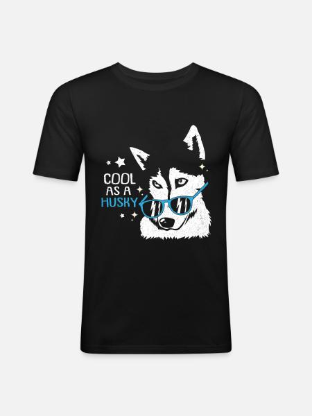 Husky - Men's Slim Fit T-Shirt - black