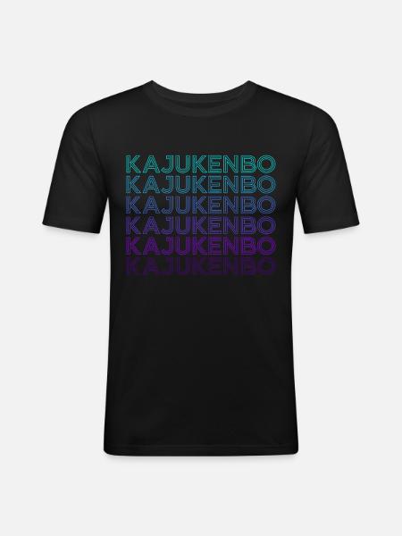 Kajukenbo Retro - Men's Slim Fit T-Shirt - black