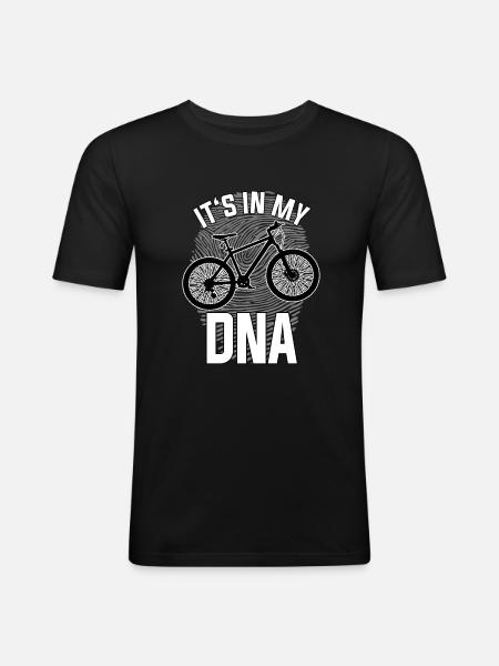 bicycle - Men's Slim Fit T-Shirt - black