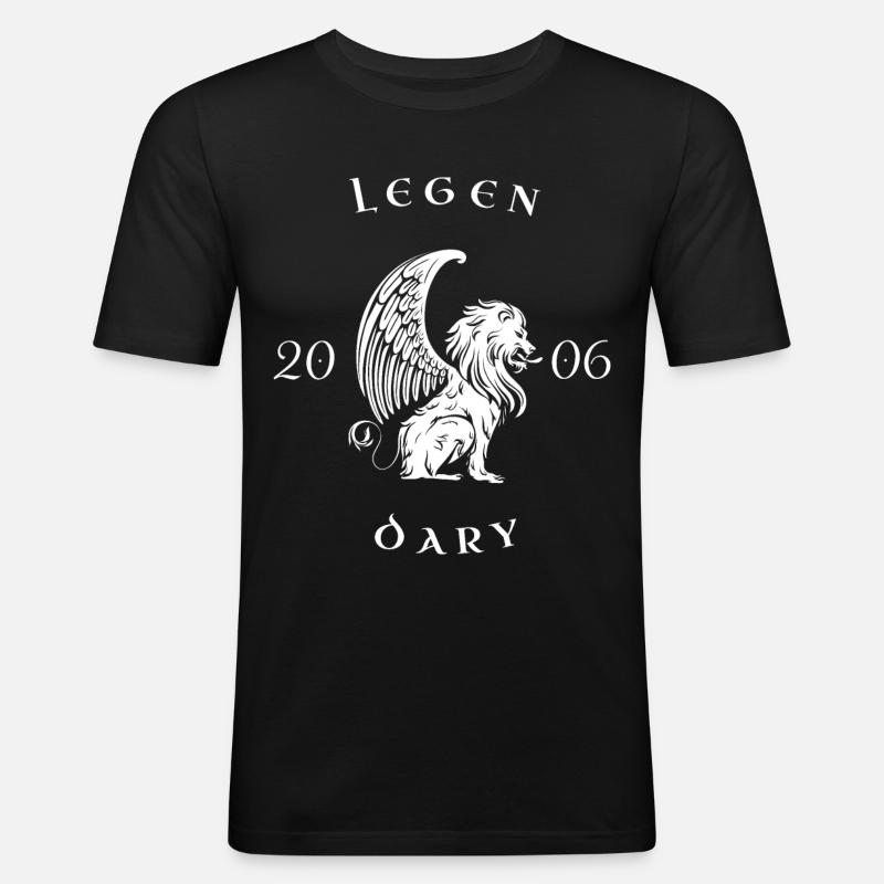 Legendary since 2006 - Men's Slim Fit T-Shirt - black