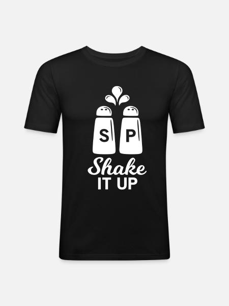 Gastronomy Chef Gift Mother Kitchen Restaurant - Men's Slim Fit T-Shirt - black