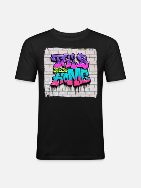 Zombiecore Aesthetic - Men's Slim Fit T-Shirt - black