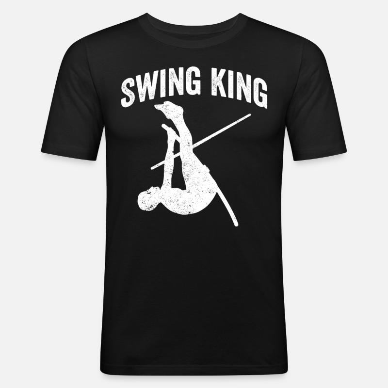 Fun Pole Vault Pole Vault - Men's Slim Fit T-Shirt - black