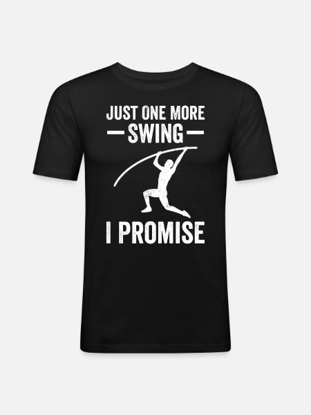 Fun Pole Vault Pole Vault - Men's Slim Fit T-Shirt - black