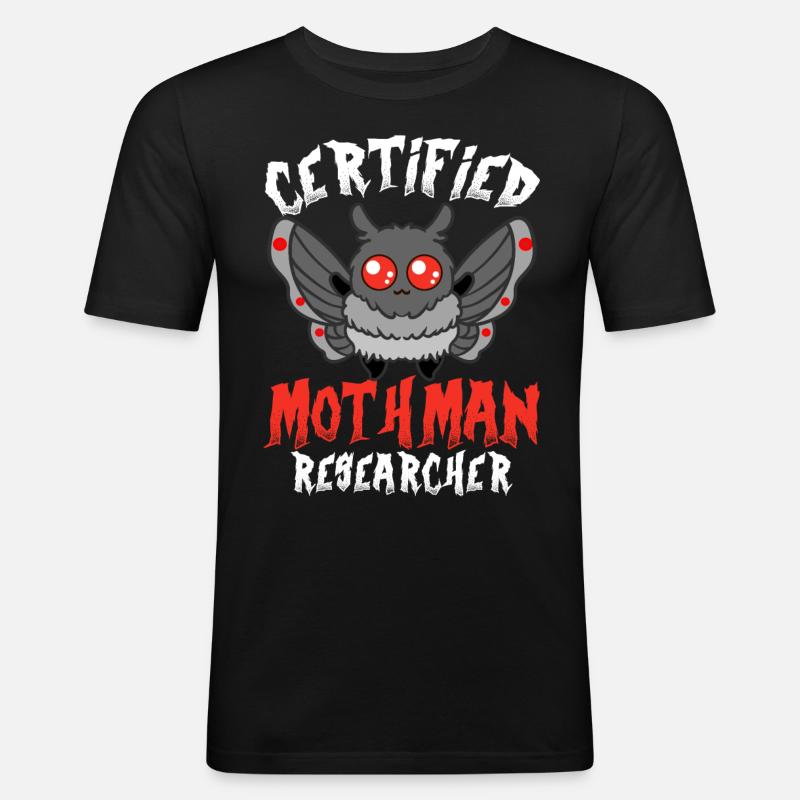 Folklore cryptide - T-shirt près du corps Homme - noir