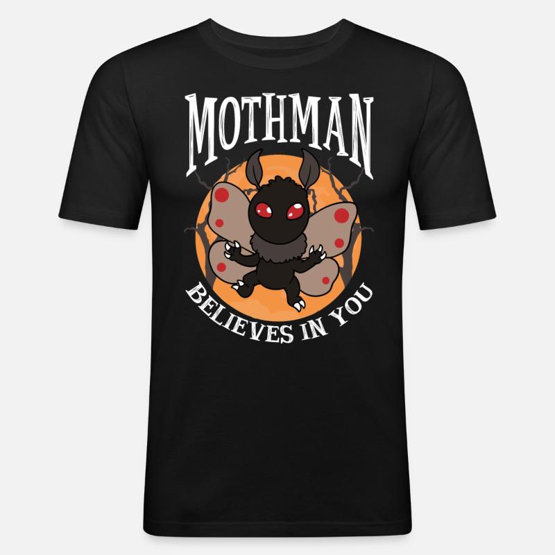 Cryptid Folklore - Men's Slim Fit T-Shirt - black