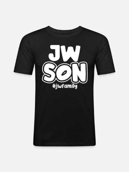 Jehovah's Witnesses - Men's Slim Fit T-Shirt - black