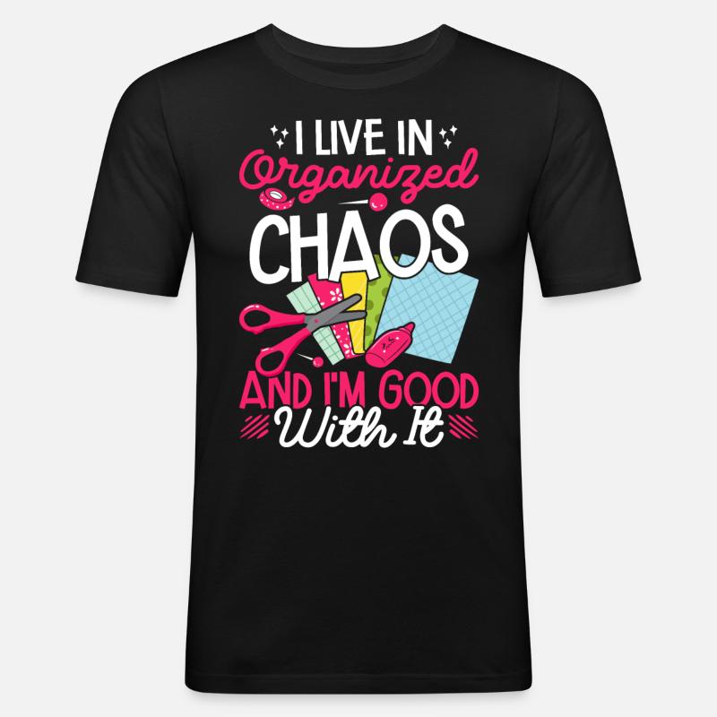 Scrapbooking Scrapbooker - Men's Slim Fit T-Shirt - black