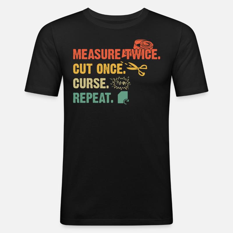 Scrapbooking Scrapbooker - Men's Slim Fit T-Shirt - black