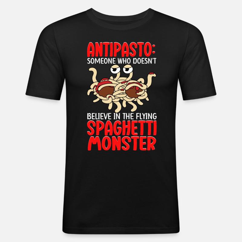 FSM - Männer Slim Fit T-Shirt - Schwarz