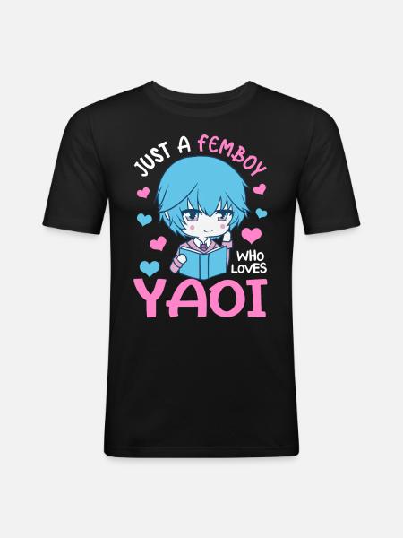 Cross Dressing - Männer Slim Fit T-Shirt - Schwarz
