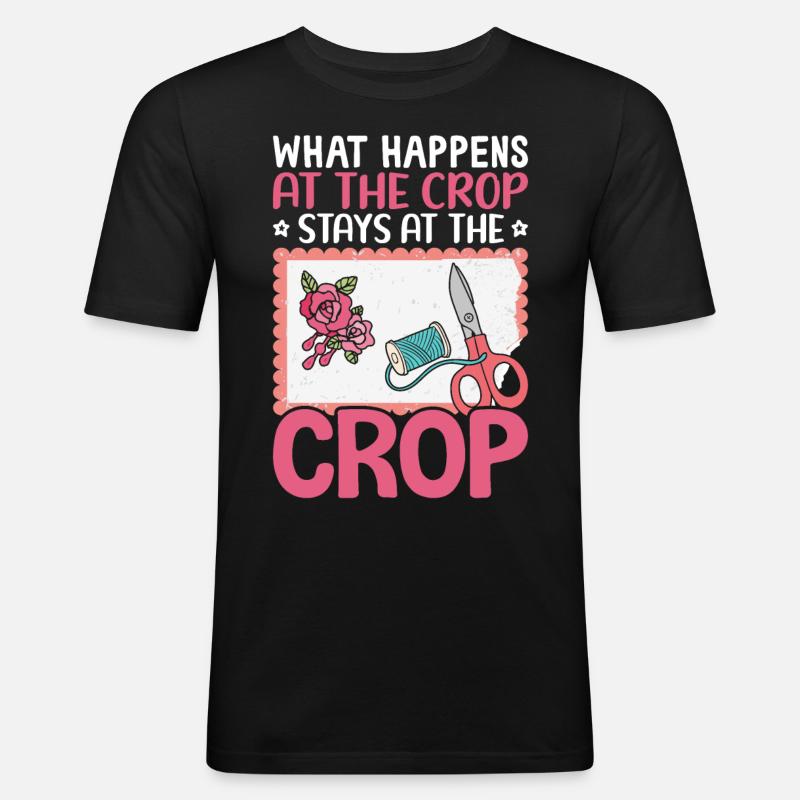 Scrapbooking Scrapbooker - Men's Slim Fit T-Shirt - black