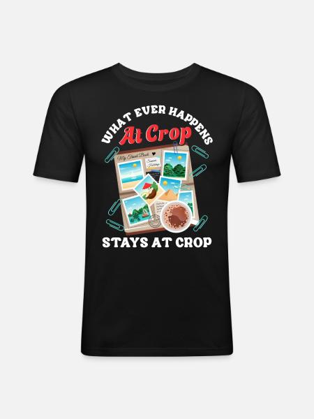 Scrapbooking Scrapbooker - Männer Slim Fit T-Shirt - Schwarz