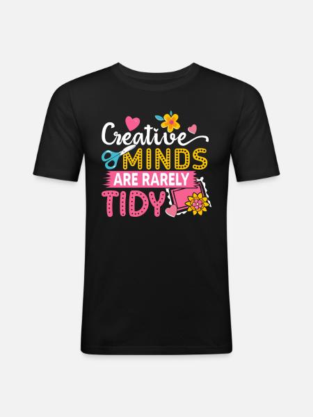Scrapbooking Scrapbooker - Men's Slim Fit T-Shirt - black