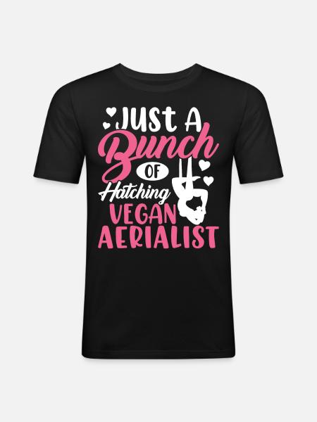 Air silk - Men's Slim Fit T-Shirt - black