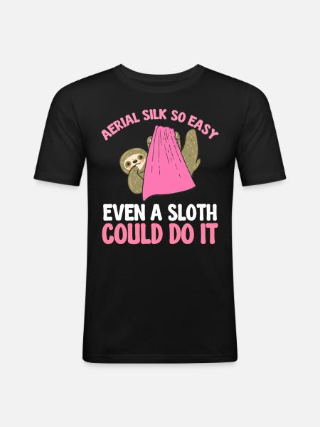 Aerialist - Men's Slim Fit T-Shirt - black