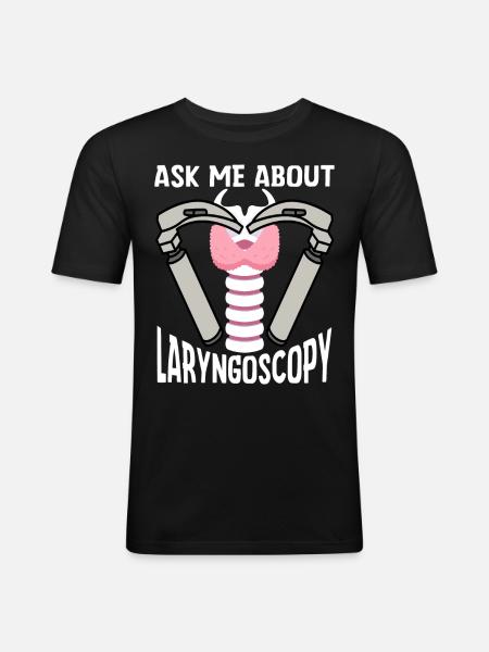 Anesthesiologist Anesthesiology - Men's Slim Fit T-Shirt - black