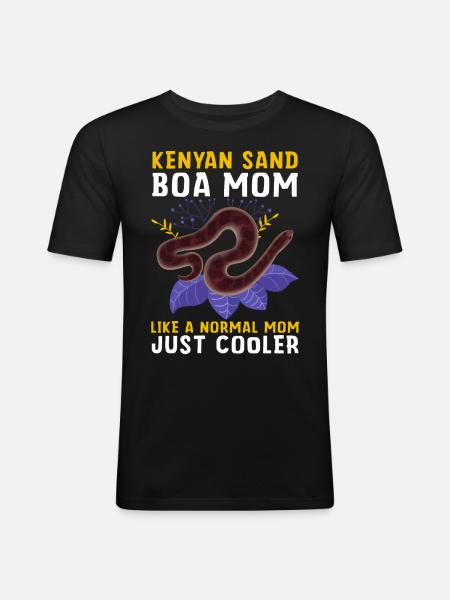 Snake Owner - Men's Slim Fit T-Shirt - black