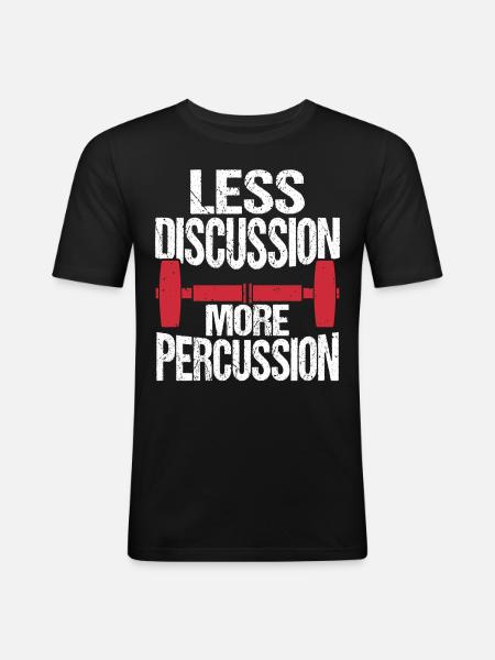 Fun day of house demolition - Men's Slim Fit T-Shirt - black