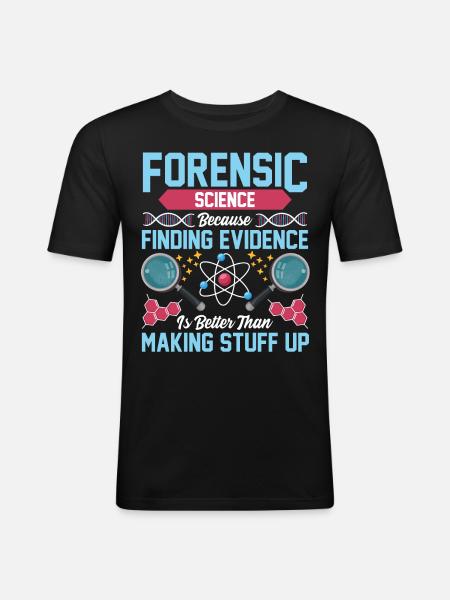 Funny coroner - Men's Slim Fit T-Shirt - black
