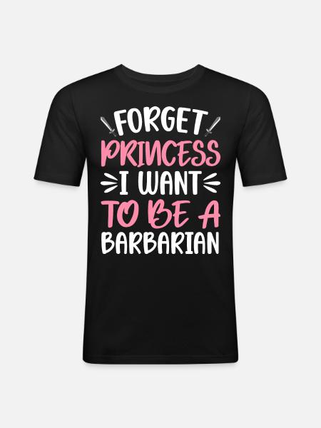 LARP - Men's Slim Fit T-Shirt - black
