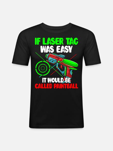 Player - Men's Slim Fit T-Shirt - black