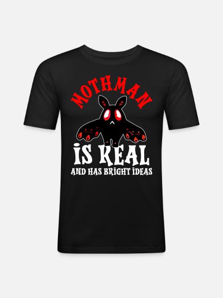 Cryptid Cryptozoology - Men's Slim Fit T-Shirt - black