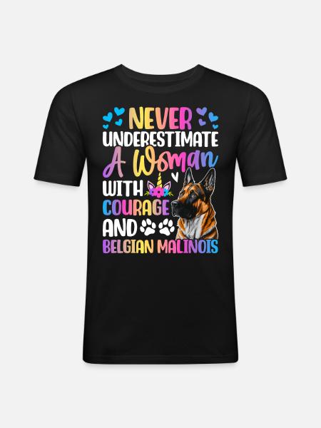 Dog - Men's Slim Fit T-Shirt - black