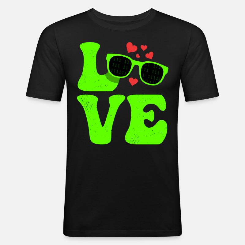 Coding Coding Coder Programmer - Men's Slim Fit T-Shirt - black