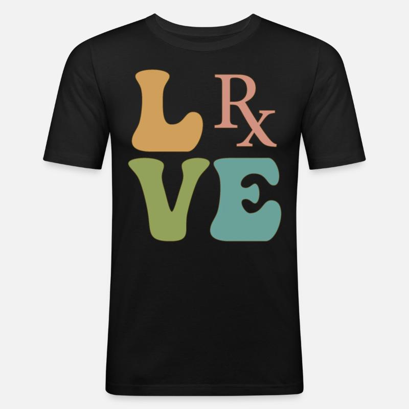 Apotheker Pharmazietechniker - Männer Slim Fit T-Shirt - Schwarz