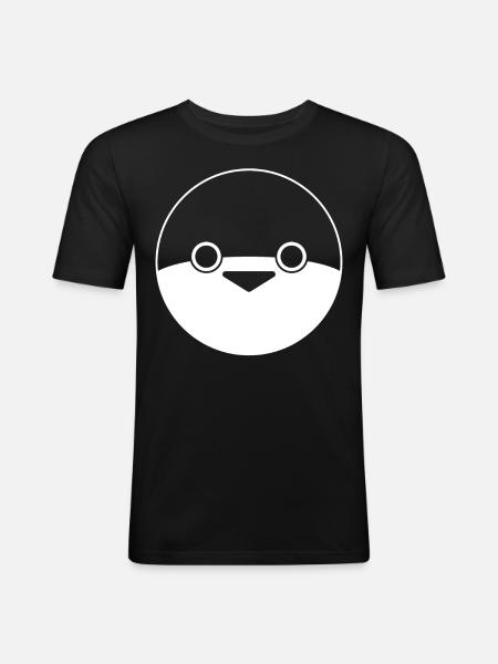 Sacabambaspis Face Fish Meme - Men's Slim Fit T-Shirt - black