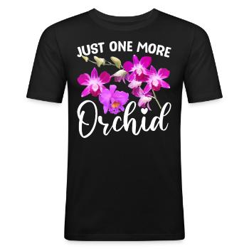 Fun Houseplant Nursery - Men's Slim Fit T-Shirt - black - Front - Nik (191cm)