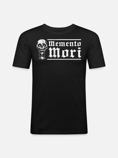 Philosophy Theory Muriel Spark Philosopher - Men's Slim Fit T-Shirt - black