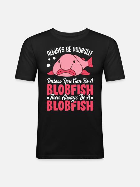 Marine animal - Men's Slim Fit T-Shirt - black