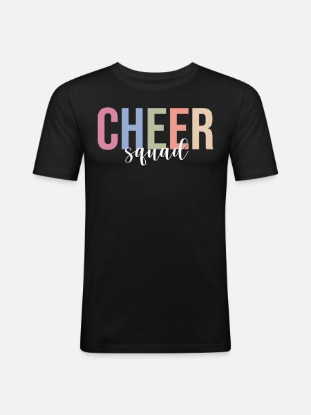 Cheerleading Cheerleaders - Men's Slim Fit T-Shirt - black